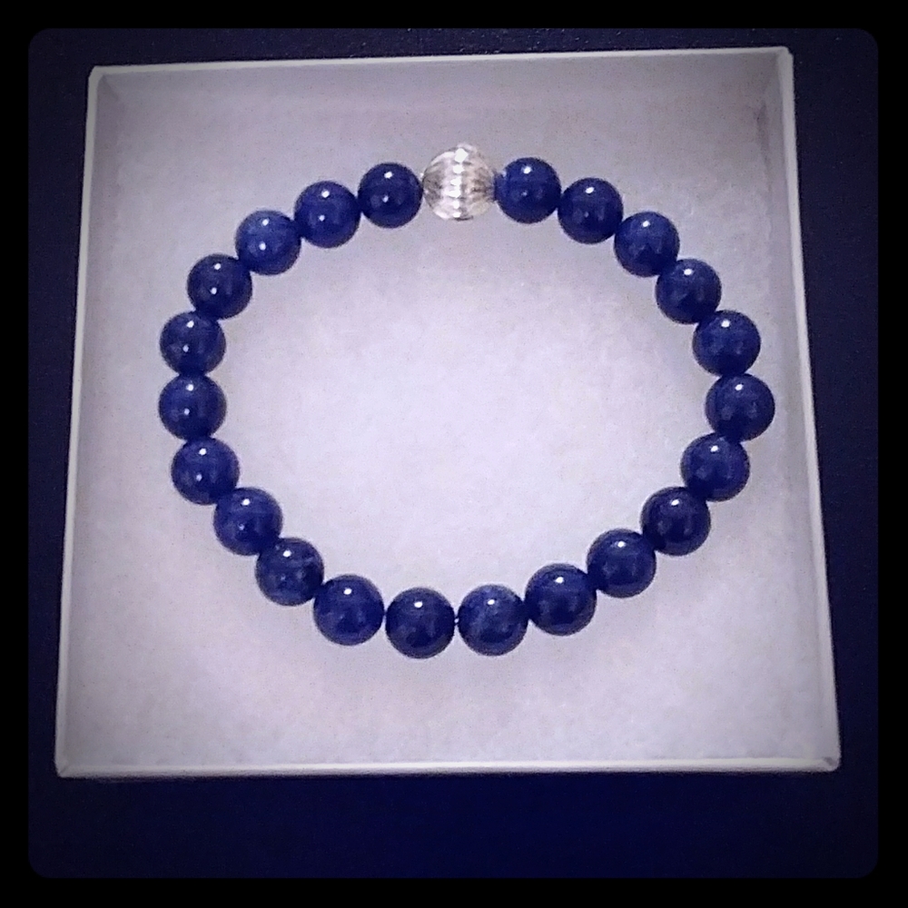 🔥CLEARANCE! Royal Blue Agate Stone Bracelet